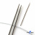 Спицы для вязания металлические d-2.5 мм круговые на тросике 53 см - купить в Дзержинске. Цена: 53.90 руб.