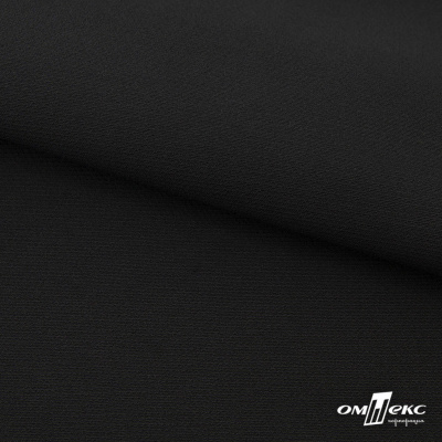 Ткань костюмная "Микела", 96%P 4%S, 255 г/м2 ш.150 см, цв-черный #1 - купить в Дзержинске. Цена 345.40 руб.
