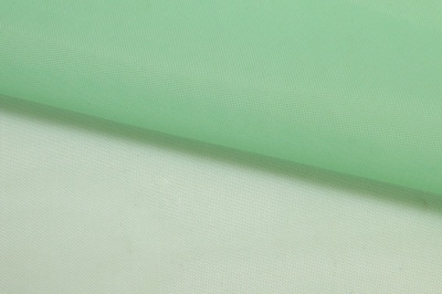 Портьерный капрон 13-6009, 47 гр/м2, шир.300см, цвет св.зелёный - купить в Дзержинске. Цена 143.68 руб.