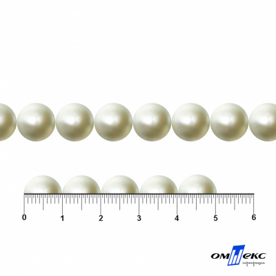 0404-5146В-Полубусины пластиковые круглые "ОмТекс", 10 мм, (уп.50гр=175+/-3шт), цв.065-молочный - купить в Дзержинске. Цена: 63.46 руб.