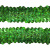 Тесьма с пайетками D4, шир. 30 мм/уп. 25+/-1 м, цвет зелёный - купить в Дзержинске. Цена: 1 087.39 руб.