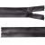 Молния водонепроницаемая PVC Т-7, 20 см, неразъемная, цвет (301)-т.серый - купить в Дзержинске. Цена: 21.56 руб.