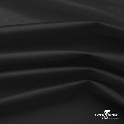 Курточная ткань Дюэл Middle (дюспо), WR PU Milky, Black/Чёрный 80г/м2, шир. 150 см - купить в Дзержинске. Цена 123.45 руб.