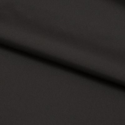 Курточная ткань Дюэл Middle (дюспо), WR PU Milky, Black/Чёрный 80г/м2, шир. 150 см - купить в Дзержинске. Цена 123.45 руб.