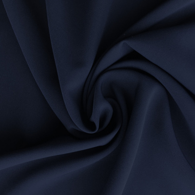 Костюмная ткань "Элис", 220 гр/м2, шир.150 см, цвет т.синий - купить в Дзержинске. Цена 308 руб.