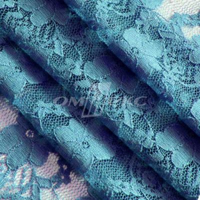 Кружевное полотно стрейч 15A61/BLUE, 100 гр/м2, шир.150см - купить в Дзержинске. Цена 1 581 руб.