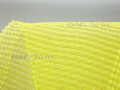 Лента капроновая "Гофре", шир. 110 мм/уп. 50 м, цвет жёлтый - купить в Дзержинске. Цена: 32.69 руб.