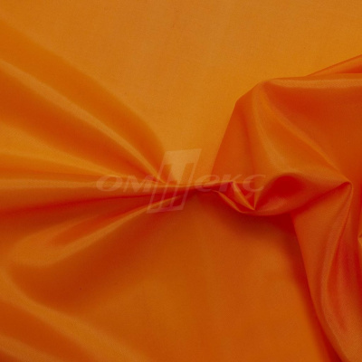 Ткань  подкладочная, Таффета 170Т цвет оранжевый 021С, шир. 150 см - купить в Дзержинске. Цена 43.06 руб.