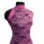Кружевное полотно стрейч XD-WINE, 100 гр/м2, шир.150см, цвет розовый - купить в Дзержинске. Цена 1 869.99 руб.