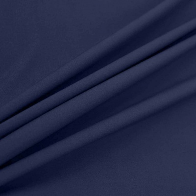 Костюмная ткань с вискозой "Салерно", 210 гр/м2, шир.150см, цвет т.синий/Navy - купить в Дзержинске. Цена 446.37 руб.