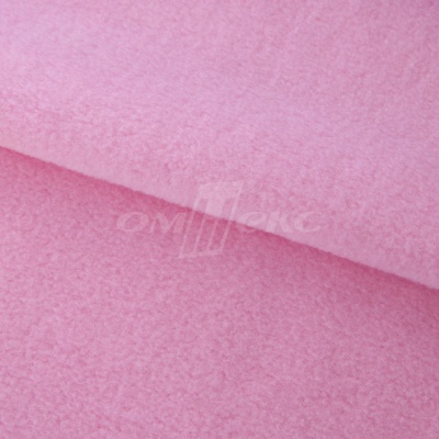 Флис окрашенный 15-2215, 250 гр/м2, шир.150 см, цвет светло-розовый - купить в Дзержинске. Цена 580.31 руб.