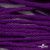Шнур плетеный d-6 мм, круглый 70% хлопок 30% полиэстер, уп.90+/-1 м, цв.1084-фиолет - купить в Дзержинске. Цена: 588 руб.