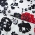Плательная ткань "Фламенко" 22.1, 80 гр/м2, шир.150 см, принт растительный - купить в Дзержинске. Цена 239.03 руб.