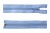 Спиральная молния Т5 351, 75 см, автомат, цвет св.голубой - купить в Дзержинске. Цена: 16.28 руб.
