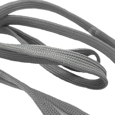 Шнурки т.5 80 см серый - купить в Дзержинске. Цена: 16.76 руб.