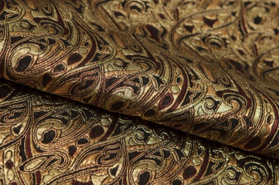 Ткань костюмная жаккард, 135 гр/м2, шир.150см, цвет бордо№17 - купить в Дзержинске. Цена 441.94 руб.