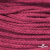Шнур плетеный d-6 мм, 70% хлопок 30% полиэстер, уп.90+/-1 м, цв.1068-фуксия - купить в Дзержинске. Цена: 588 руб.