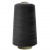 Швейные нитки (армированные) 28S/2, нам. 2 500 м, цвет чёрный - купить в Дзержинске. Цена: 139.91 руб.