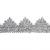 Тесьма металлизированная 0384-0240, шир. 40 мм/уп. 25+/-1 м, цвет серебро - купить в Дзержинске. Цена: 490.74 руб.