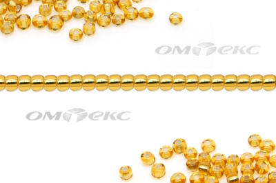 Бисер (SL) 11/0 ( упак.100 гр) цв.22 - золото - купить в Дзержинске. Цена: 53.34 руб.
