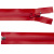 Молния водонепроницаемая PVC Т-7, 60 см, разъемная, цвет (820) красный - купить в Дзержинске. Цена: 49.90 руб.