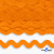 Тесьма вьюнчик 0381-0080, 8 мм/упак.33+/-1м, цвет 9511-оранжевый - купить в Дзержинске. Цена: 107.26 руб.
