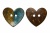 Деревянные украшения для рукоделия пуговицы "Кокос" #1 - купить в Дзержинске. Цена: 55.18 руб.