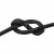 Шнур вощенный (25+/-1ярд) черный  - купить в Дзержинске. Цена: 104.42 руб.