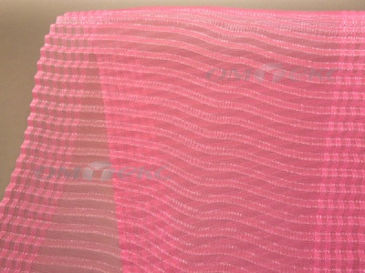 Лента капроновая "Гофре", шир. 110 мм/уп. 50 м, цвет розовый - купить в Дзержинске. Цена: 35.24 руб.