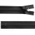 Молния водонепроницаемая PVC Т-7, 20 см, неразъемная, цвет чёрный - купить в Дзержинске. Цена: 21.56 руб.