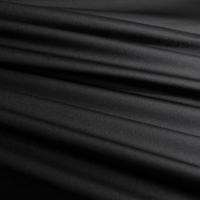 Бифлекс плотный col.124, 210 гр/м2, шир.150см, цвет чёрный - купить в Дзержинске. Цена 659.92 руб.