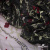 Сетка с вышивкой "Мадрид" 135 г/м2, 100% нейлон, ширина 130 см, Цвет 4/Черный - купить в Дзержинске. Цена 980 руб.