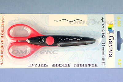 Ножницы G-502 детские 165 мм - купить в Дзержинске. Цена: 292.21 руб.
