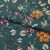 Плательная ткань "Фламенко" 6.1, 80 гр/м2, шир.150 см, принт растительный - купить в Дзержинске. Цена 241.49 руб.