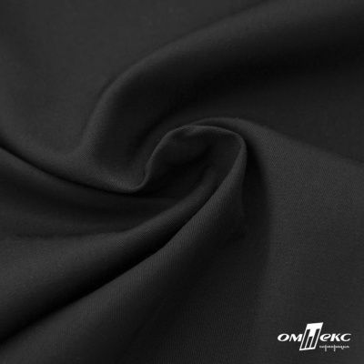 Ткань сорочечная Альто, 115 г/м2, 58% пэ,42% хл, окрашенный, шир.150 см, цв. чёрный  (арт.101) - купить в Дзержинске. Цена 273.15 руб.