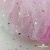 Сетка Фатин Глитер Спейс, 12 (+/-5) гр/м2, шир.150 см, 16-12/розовый - купить в Дзержинске. Цена 202.08 руб.