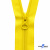 Спиральная молния Т5 131, 80 см, автомат, цвет жёлтый - купить в Дзержинске. Цена: 16.61 руб.