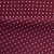Креп стрейч Амузен, 85 г/м2, 19-2024 (темный рубин)/белый мелкий горох, шир.150 см - купить в Дзержинске. Цена 220.50 руб.