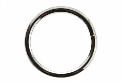 Кольцо металлическое d-38 мм, цв.-никель - купить в Дзержинске. Цена: 4.89 руб.