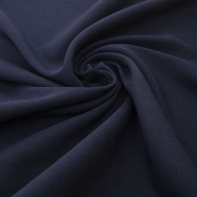 Ткань костюмная 26150 2009, 214 гр/м2, шир.150см, цвет т.синий - купить в Дзержинске. Цена 358.58 руб.