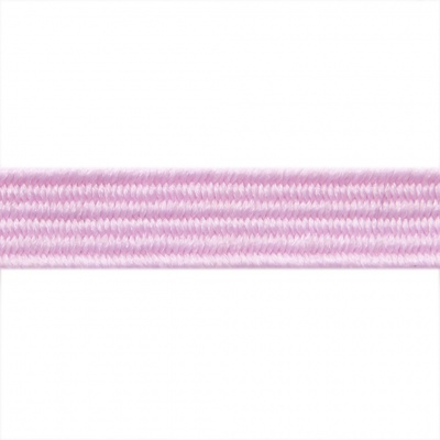Резиновые нити с текстильным покрытием, шир. 6 мм ( упак.30 м/уп), цв.- 80-розовый - купить в Дзержинске. Цена: 155.22 руб.