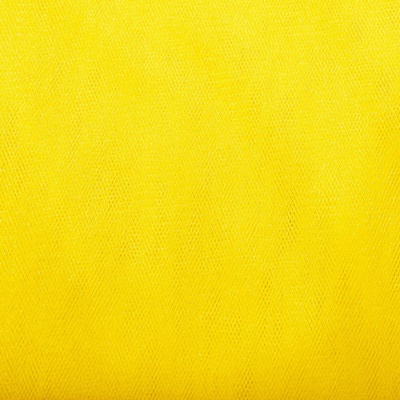 Фатин блестящий 16-70, 12 гр/м2, шир.300см, цвет жёлтый - купить в Дзержинске. Цена 109.72 руб.