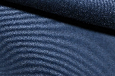 Ткань костюмная 8874/3, цвет темно-синий, 100% полиэфир - купить в Дзержинске. Цена 433.60 руб.