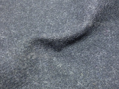 Ткань костюмная п/шерсть №2096-2-2, 300 гр/м2, шир.150см, цвет т.серый - купить в Дзержинске. Цена 517.53 руб.