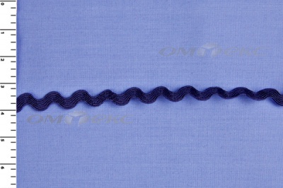 Тесьма плетеная "Вьюнчик"/т.синий - купить в Дзержинске. Цена: 48.03 руб.