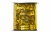 Пайетки "ОмТекс" на нитях, SILVER SHINING, 6 мм F / упак.91+/-1м, цв. 48 - золото - купить в Дзержинске. Цена: 356.19 руб.