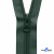 Спиральная молния Т5 890, 80 см, автомат, цвет т.зелёный - купить в Дзержинске. Цена: 16.61 руб.