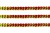Пайетки "ОмТекс" на нитях, CREAM, 6 мм С / упак.73+/-1м, цв. 96 - красный - купить в Дзержинске. Цена: 484.77 руб.