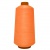 Нитки текстурированные некручёные 457, намот. 15 000 м, цвет оранжевый - купить в Дзержинске. Цена: 204.10 руб.