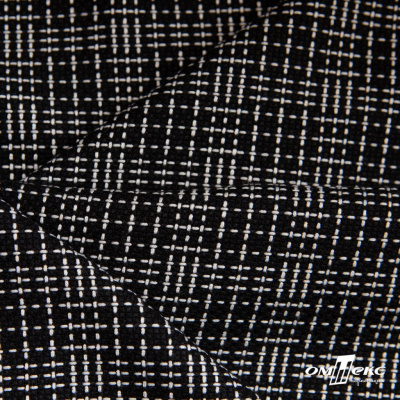 Ткань костюмная "Гарсия" 80% P, 18% R, 2% S, 335 г/м2, шир.150 см, Цвет черный - купить в Дзержинске. Цена 669.66 руб.